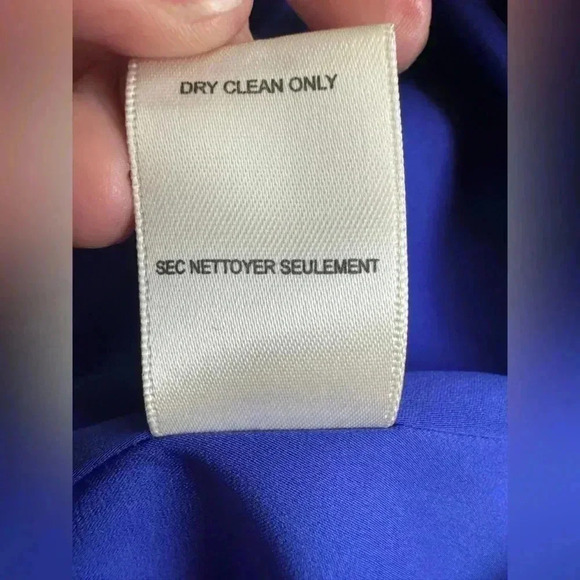 Rebecca Taylor Textured Ponte Knit Mini Dress Royal Blue Size 0 - Picture 11 of 12